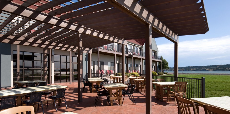 Tables and Chairs on the Patio