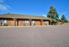 Outside view of cabins