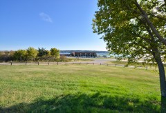Landscape view from the bunkhouses