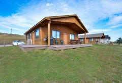 Cabin from the outside